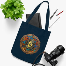 Load image into Gallery viewer, Bitcoin Vibes Organic Canvas Tote Bag
