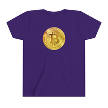 Load image into Gallery viewer, Bitcoin Barb Youth Short Sleeve Tee
