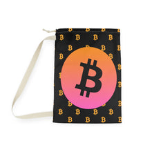 Load image into Gallery viewer, Bitcoin Sunrise Laundry Bag
