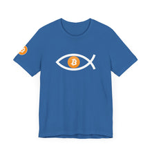 Load image into Gallery viewer, Bitcoin is Blessed: Bitcoin Jesus Fish
