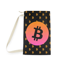 Load image into Gallery viewer, Bitcoin Sunrise Laundry Bag
