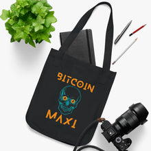 Load image into Gallery viewer, Bitcoin Maxi Organic Canvas Tote Bag
