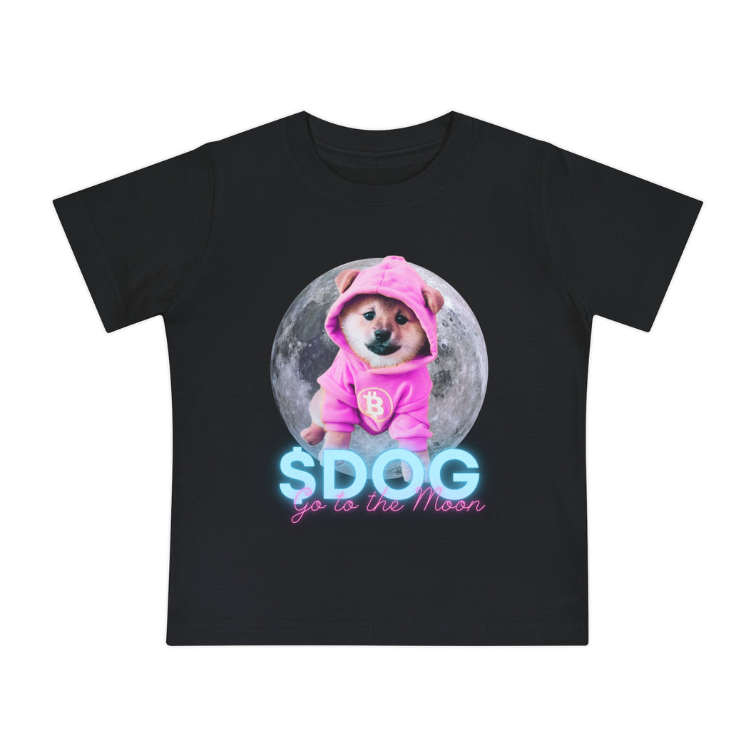 $DOG Pink Baby Short Sleeve T-Shirt