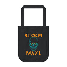 Load image into Gallery viewer, Bitcoin Maxi Organic Canvas Tote Bag
