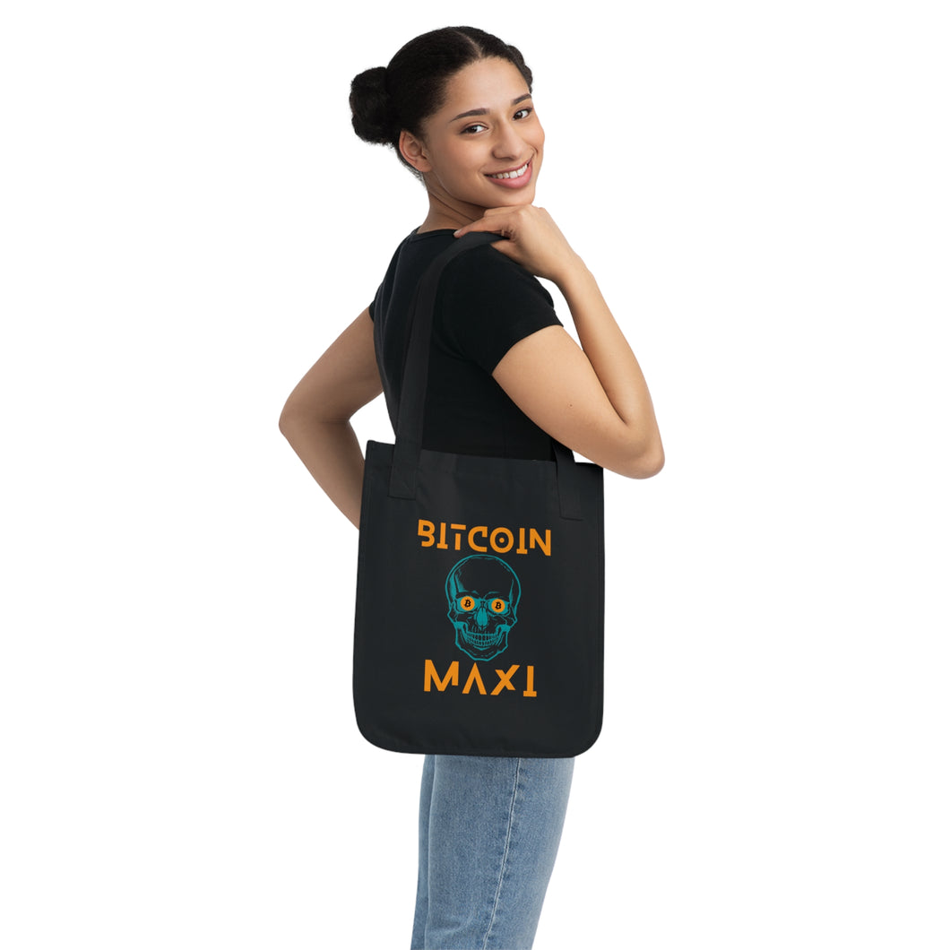 Bitcoin Maxi Organic Canvas Tote Bag