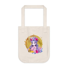 Load image into Gallery viewer, Bitcoin Flowers Organic Canvas Tote Bag
