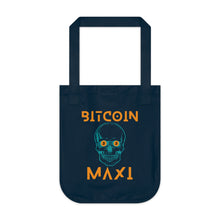 Load image into Gallery viewer, Bitcoin Maxi Organic Canvas Tote Bag
