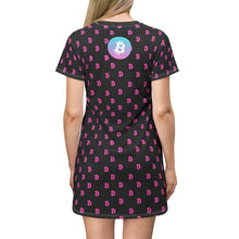 Load image into Gallery viewer, Bitcoin T-Shirt Dress
