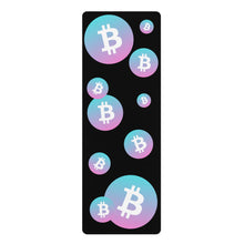 Load image into Gallery viewer, Bitcoin Cotton Candy Yoga Mat
