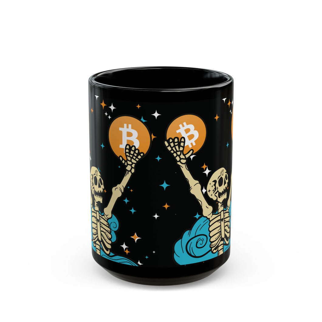 Bitcoin Skeleton Mug