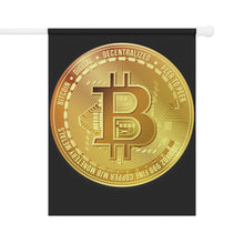 Load image into Gallery viewer, Bitcoin Garden &amp; House Flag
