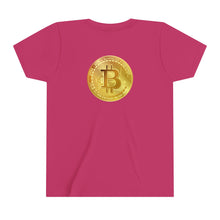 Load image into Gallery viewer, Bitcoin Barb Youth Short Sleeve Tee
