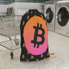 Load image into Gallery viewer, Bitcoin Sunrise Laundry Bag
