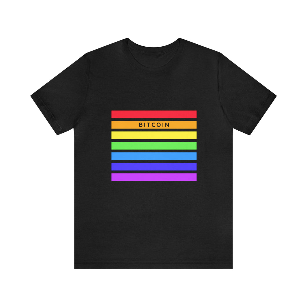 Bitcoin Rainbow TShirt