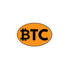 Load image into Gallery viewer, BTC Bitcoin Outdoor Bumper Sticker  1pcs
