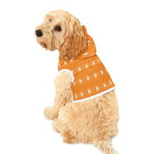 Load image into Gallery viewer, Orange Bitcoin Pet Hoodie
