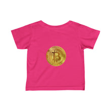 Load image into Gallery viewer, Bitcoin Barb Infant Fine Jersey Tee
