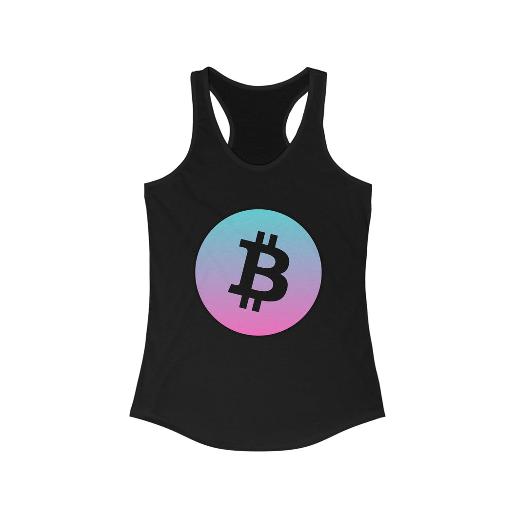 Bitcoin Cotton Candy Tank