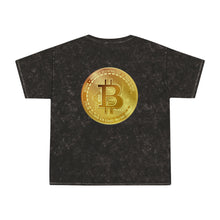 Load image into Gallery viewer, Bitcoin Skull Mineral Wash T-Shirt
