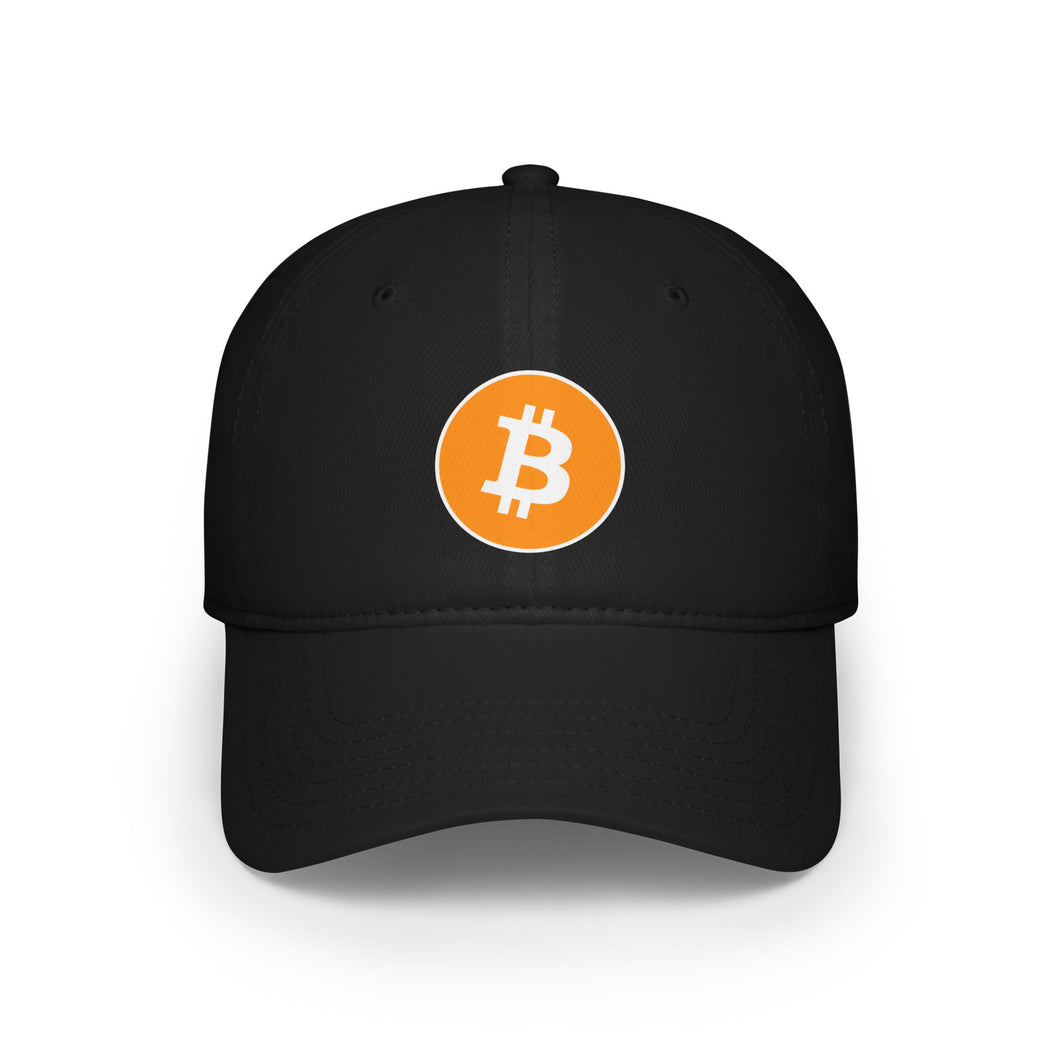 Bitcoin Logo Baseball Hat