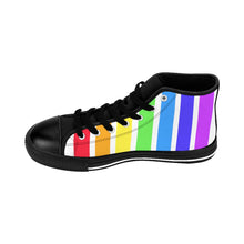 Load image into Gallery viewer, Rainbow Bitcoin High Tops
