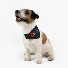 Load image into Gallery viewer, Bitcoin Rainbow Pet Bandana Collar
