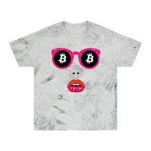 Load image into Gallery viewer, Bitcoin Bright Future Color Blast T-Shirt
